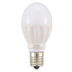 OHM LED電球 小形 E17 40形相当 昼光色 LDA4D-G-E17 IH22