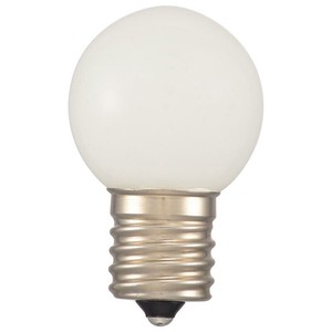 OHM LEDミニボール球装飾用 G30/E17/1.2W/70lm/昼白色 LDG1N-H-E17 14
