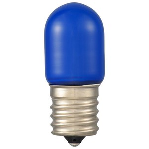 OHM LEDナツメ球装飾用 T20/E17/0.8W/2lm/青色 LDT1B-H-E17 13