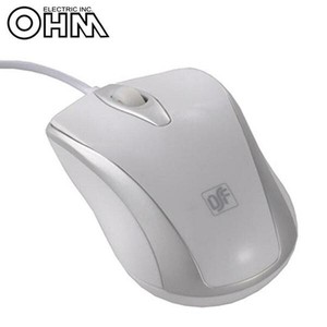 OHM 光学式マウス ホワイト PC-SMO1M-W
