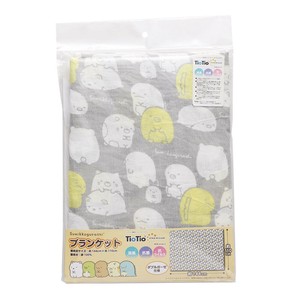 【特価　SALE品】　210123　TioTioプレミアム　すみっコぐらし　ダブルガーゼブランケット