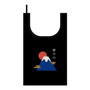 Reusable Grocery Bag Mount Fuji Reusable Bag Japanese Pattern