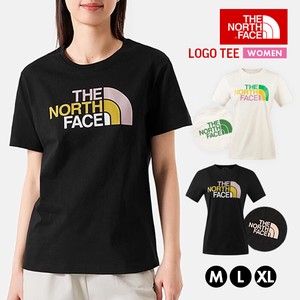 ノースフェイス Tシャツ レディース THE NORTH FACE W LOGO TEE NF0A88G8 半袖 トップス ブラック