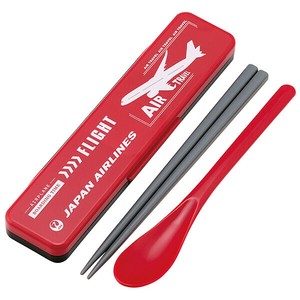 【公式】 抗菌 音のならないコンビセット 箸18cm 【JAPAN AIRLINES】 スケーター