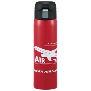 【公式】 [特価品] ステンレスワンタッチボトル 480ml 【JAPAN AIRLINES】 スケーター
