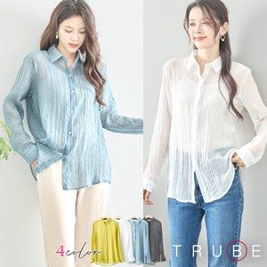 Button Shirt/Blouse L Washer 【2024NEW】