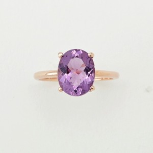 银戒指（紫水晶）
