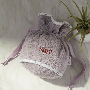 Hanes(ヘインズ)  化粧ポーチ　【ブランド】雑貨　コスメポーチ　花柄