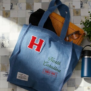 Hanes(ヘインズ)　 デニムトートバッグ (ユニセックス)