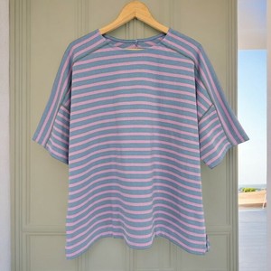 T-shirt Dolman Sleeve T-Shirt Large Silhouette Border