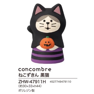 摆饰 concombre 黑猫