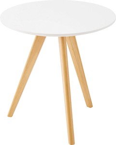 ラウンドサイドテーブル/　サイドテーブル おしゃれ 丸型 丸い 円形 木製 天然木 ウッド コンパクト