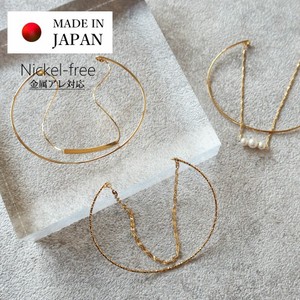 [SD Gathering] Gold Bracelet Nickel-Free Jewelry Bangle Made in Japan