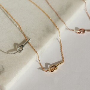 [SD Gathering] Gold Chain Necklace sliver Pendant Ladies Made in Japan