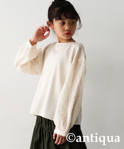 Antiqua Kids' 3/4 - Long Sleeve Shirt/Blouse Jacquard Long Sleeves Tops NEW