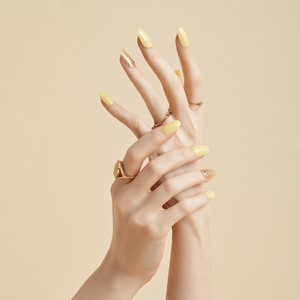 【特価　SALE品】　211249　ジェルネイルシール　Light　Yellow　韓国　GLAMBUX　グラムバックス　ネイル