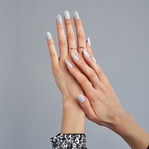 【特価　SALE品】　211253　ジェルネイルシール　Cool　Gray　韓国　GLAMBUX　グラムバックス　ネイル