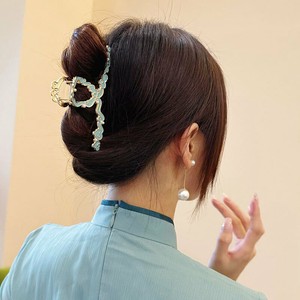 【値下げ】春 夏 ミントブルー ヘアクリップ バンズクリップ 韓国ファッション
