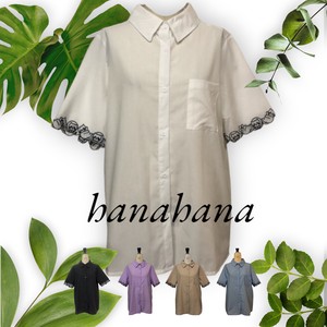 Button Shirt/Blouse cotton 2024 Spring/Summer