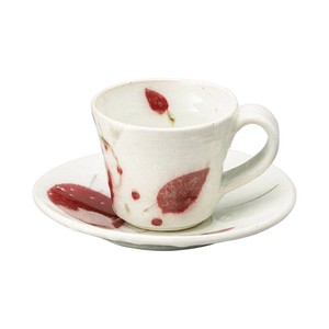 【信楽焼】あかは コーヒー碗皿（日本製）