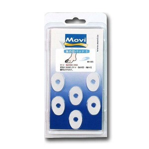 MOVI　GEL(モビフットケアシリーズ)　サポートパッド　魚の目パッド6個入　S MO-005/1