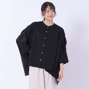 Button Shirt/Blouse Cotton Switching Made in Japan