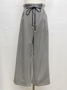 Full-Length Pant Stripe Wide 2024 Spring/Summer