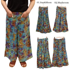 Full-Length Pant Pudding Colorful Wide Pants