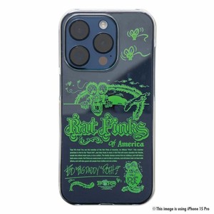 Rat Fink of America iPhone 15＆15 Pro ハードケース クリア [RAF615CL]