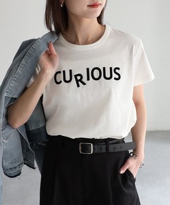 CURIOUSフロッキーTシャツ【easy as nap】