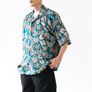 【メンズ】ハワイアンプリント - オープンカラーシャツ