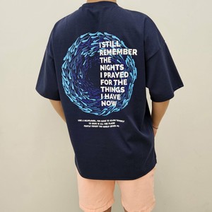 【2024春夏新作】REMENBERバックプリントオーバーサイズTシャツ