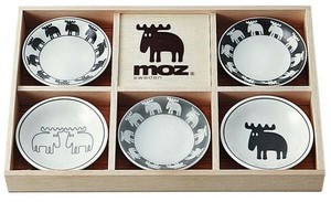 mozモズ　小皿5枚セット(木箱入)　50053-7