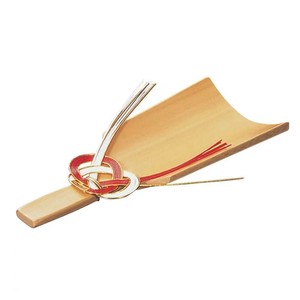 山下工芸(Yamashita kogei) 　白竹羽子板(紅白水引付)　28615000