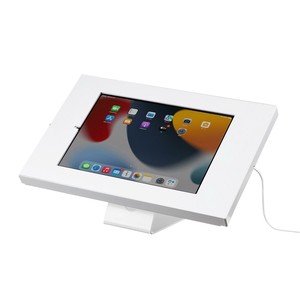 サンワサプライ iPad用スチール製スタンド付きケース(ホワイト) CR-LASTIP34W