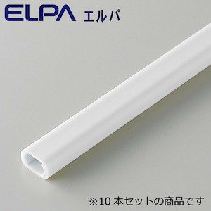 ELPA(エルパ) テープ付ABSモール1号10P 1m ホワイト M-T1110P(W)