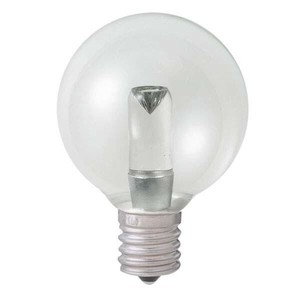 ELPA　LED装飾電球 ミニボール球形 E17 G50 クリア電球色　LDG1CL-G-E17-G266