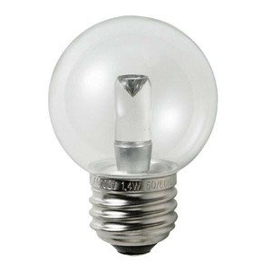 ELPA　LED装飾電球 ミニボール球形 E26 G50 クリア電球色　LDG1CL-G-G276