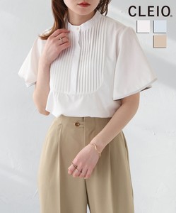 Button Shirt/Blouse Pintucked CLEIO