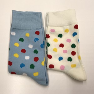 Crew Socks Colorful Socks Ladies' Polka Dot