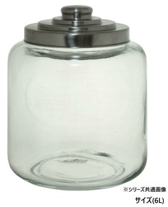 ガラス保存瓶ワイド 6L