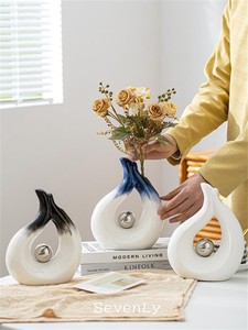 定番 異形花瓶 花瓶 陶器「2024新作」