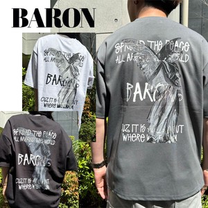 【KOREA】BARON ユニセックス 半袖 3color バロン