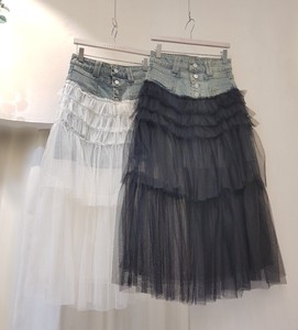 Skirt Color Palette Denim Skirt 2024 Spring/Summer