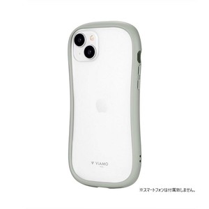 iPhone 15 Plus ハイブリッドケース ViAMO freely ライトグレー LN-IA23VMFLGY
