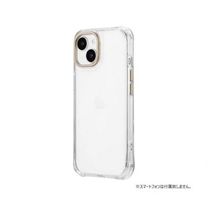 iPhone15 カメラ保護ハイブリッドケース 「UTILO Cam Tough」 ゴールド LN-IM23CCMGD