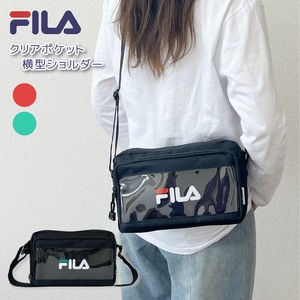 【新商品】FILA クリアポケット 横型ショルダーバッグ