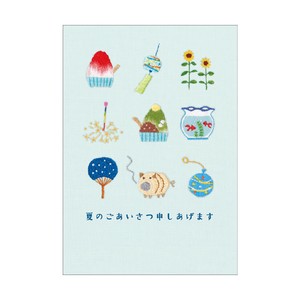 日本製 サマーパック 刺しゅう・風物詩