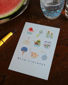 Postcard Summer 3-pcs Made in Japan