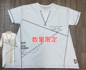 T-shirt Stitch A-Line Limited Switching Cut-and-sew